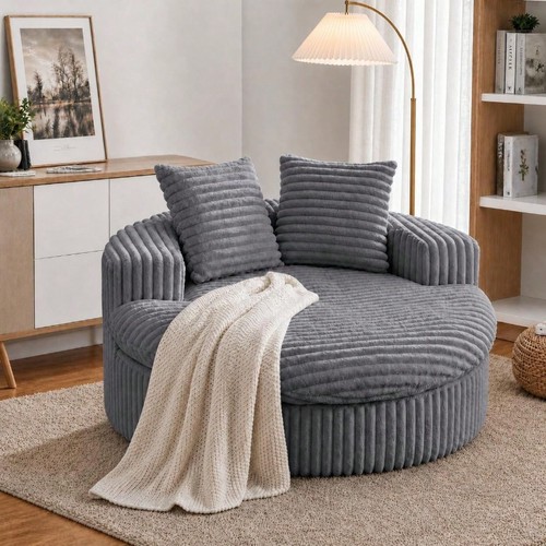 Round chaise lounge - 52",