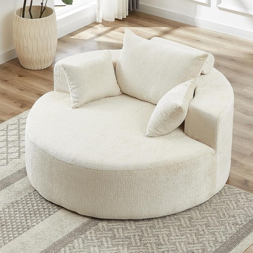 Oversized chaise lounge chair - chaise,