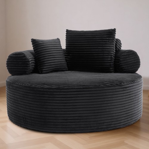 Round sofa bed memory - w/memory, foam
