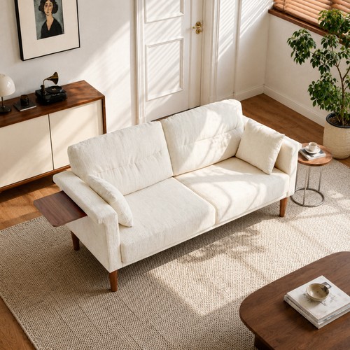 Sofa couches with foldable - 69",