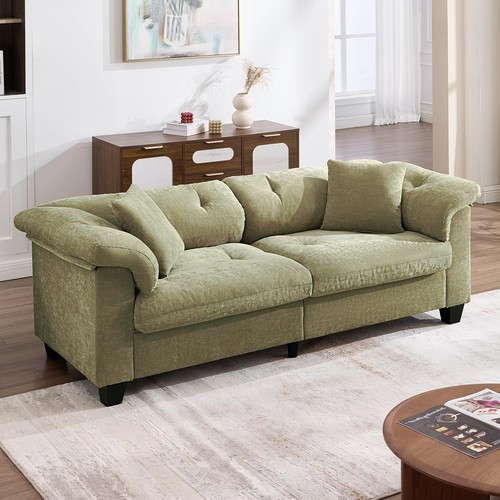 Wide seater sofa plush - seater, sofa,